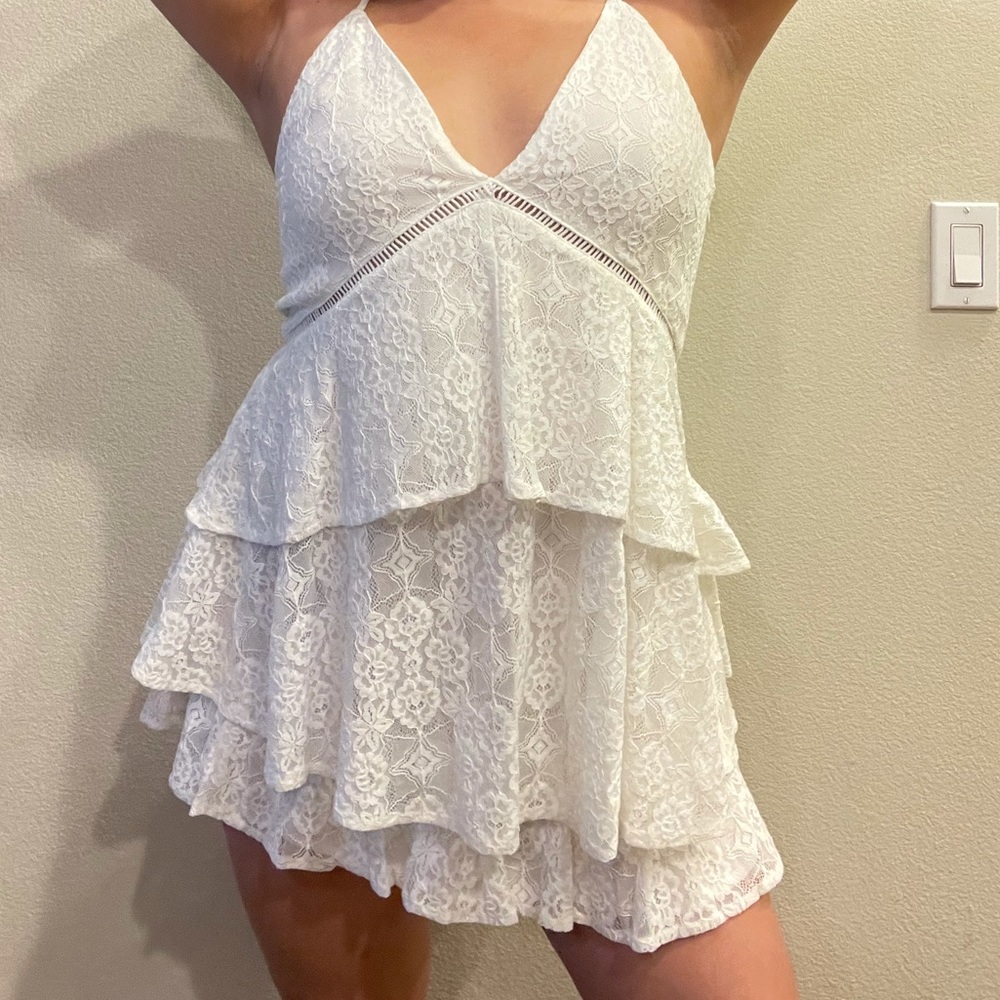 cute flowy lace dress